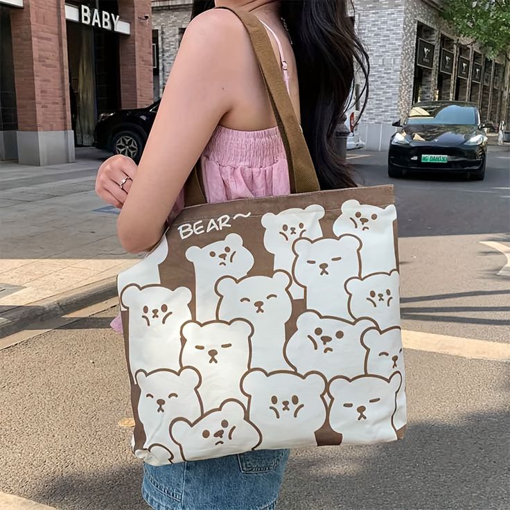 Bear Tote Bag