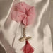 Boho Tassel Sea Shell Scrunchie