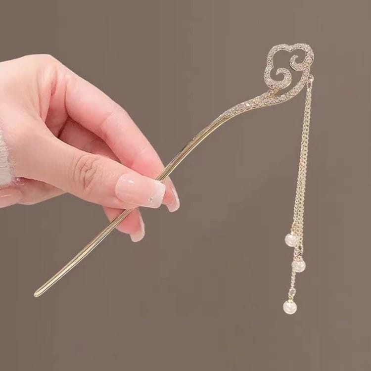 Metal Cloud Hair Pin