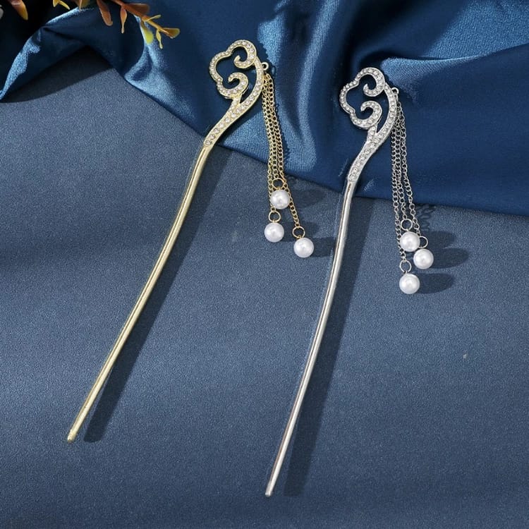 Metal Cloud Hair Pin