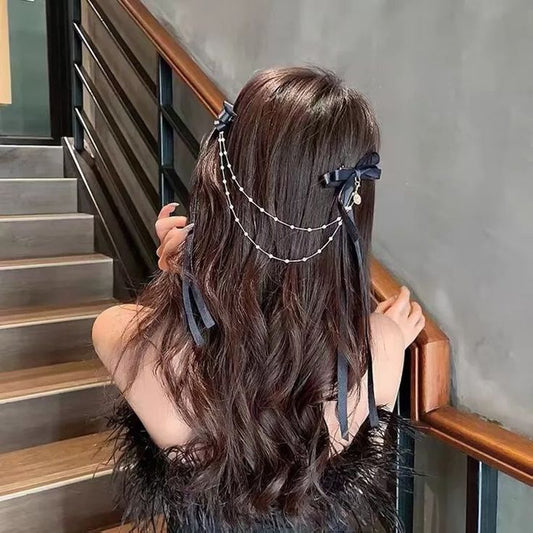 Bow-tie Double Hair Clip