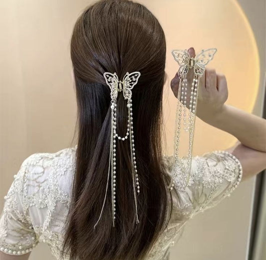 Pearly Claw Clip