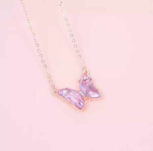 Purple Crystal Pendant