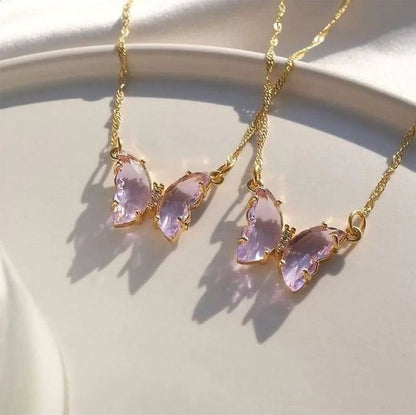 Purple Crystal Pendant