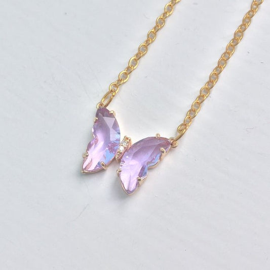 Purple Crystal Pendant