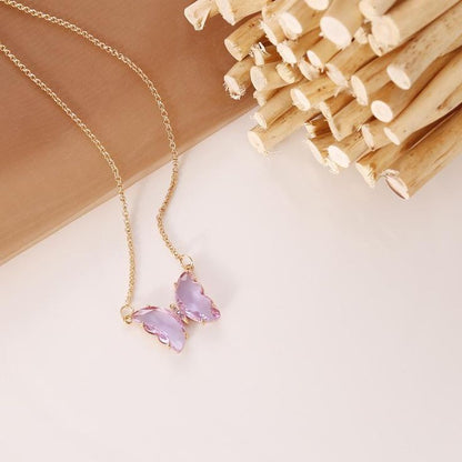 Purple Crystal Pendant