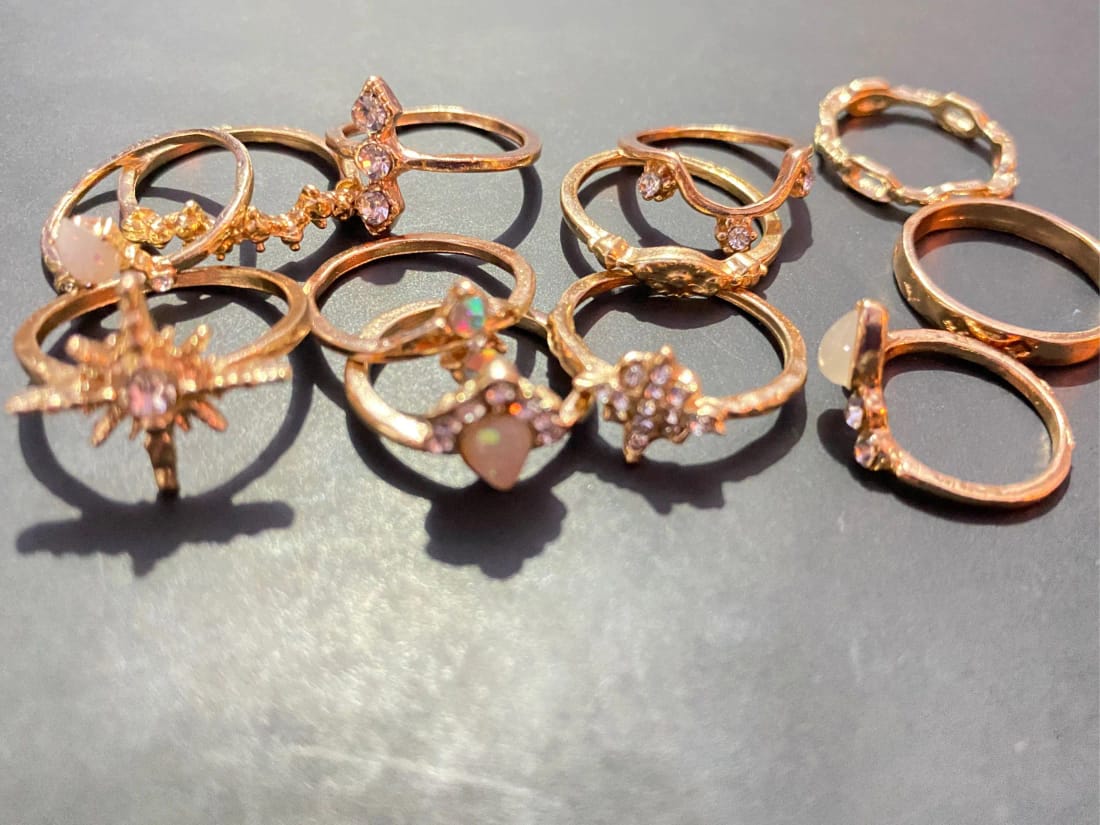 Stackable Boho Ring Set