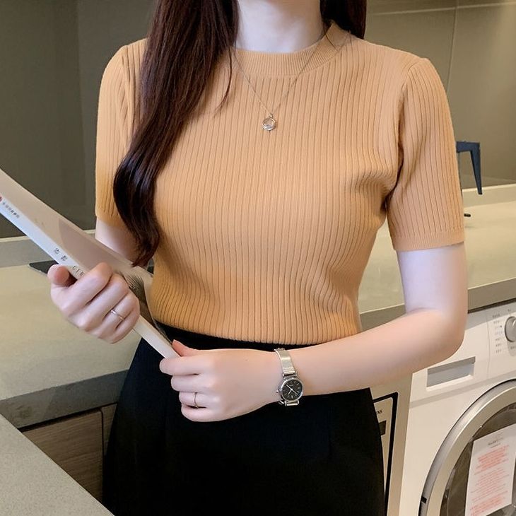 Classic Red Knit Top (buy 1 get 3 free)