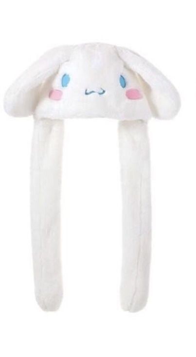 White Fluffy Kawaii Hat