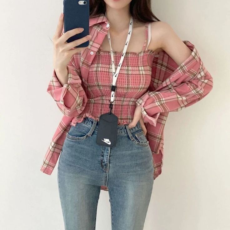 Vougue Ease Women Checked Shirt